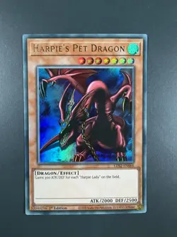 Yugioh - Harpie’s Pet Dragon - Ultra Rare - LDS2 - 1st - Image 1