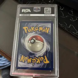 Pokemon PSA 7 NM 1999 Gyarados Base Set Holo Card - Image 2