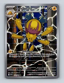 Galvantula 117 2025 Pokemon S&V White Flare Illustration Rare Card NM+ - Image 1