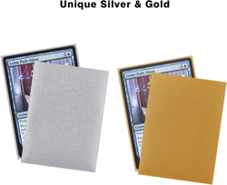 1000CT MTG Card Sleeves, Clear Front Textured Back Card Sleeve Deck Card Protect - Image 3