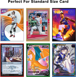 1000CT MTG Card Sleeves, Clear Front Textured Back Card Sleeve Deck Card Protect - Image 4