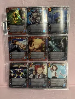 2022 1st Edition My Hero Academia League of Villains Tcg Mixed Card Lot Of 36 - Image 2