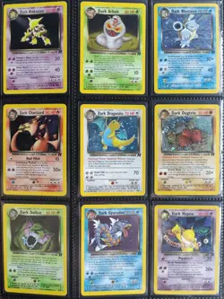 Complete Team Rocket Set 82/82 Pokemon Cards WOTC 1999 TCG Charizard Blastoise - Image 1