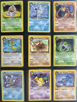Complete Team Rocket Set 82/82 Pokemon Cards WOTC 1999 TCG Charizard Blastoise - Image 3