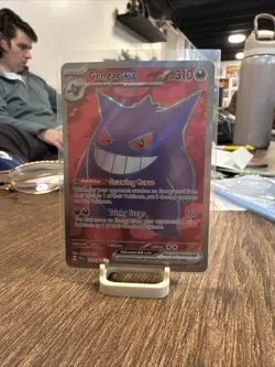 Pokemon TCG Gengar EX Temporal Forces Ultra Rare Card 193/162 - Image 1