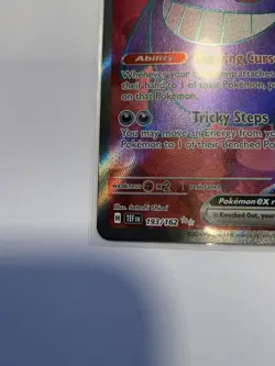 Pokemon TCG Gengar EX Temporal Forces Ultra Rare Card 193/162 - Image 4