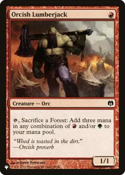 Orcish Lumberjack [The List] Near Mint - Image 1