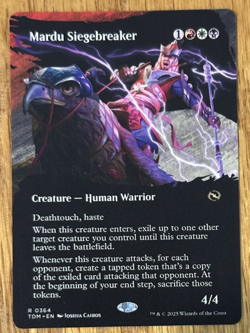MTG Tarkir Dragonstorm, Mardu Siegebreaker - Borderless - Image 1