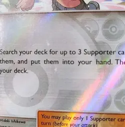 POKEMON MISTY'S FAVOR 202/236 REVERSE HOLO TRAINER UNIFIED MINDS LP - Image 5