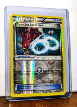 POKEMON GYARADOS SPIRIT LINK 101/122 REVERSE HOLO TRAINER BREAKPOINT LP - Image 5