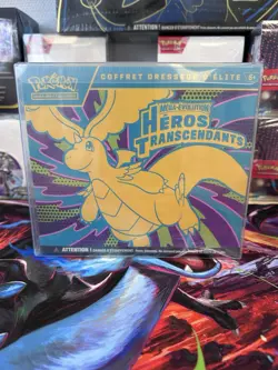 Coffret Dresseur d'Elite ETB Pokemon Heros Transcendants ME2.5 Neuve Scelle FR - Image 1