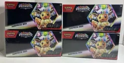 (LOT OF 4) Pokemon TCG: Prismatic Evolutions Surprise Box SV8.5 FACTORY SEALED - Image 1