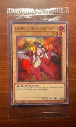Elemental Hero Burstinatrix | LART-EN041 | Ultra Rare | Sealed | YuGiOh - Image 1