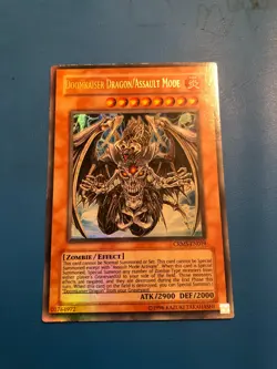 YUGIOH Ultra Rare Doomkaiser Dragon/Assault Mode CRMS-EN019 - Image 1