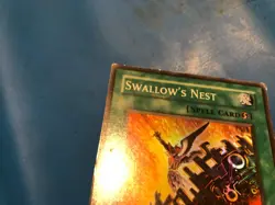 YUGIOH Super Rare Swallow's Nest RGBT-EN087 PLAYED - Image 4