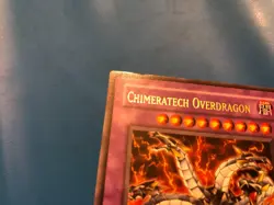 YUGIOH Ultra Rare Chimeratech Overdragon POTD-EN034 1st Edition PLAYED - Image 4