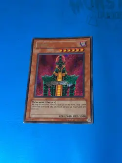 YUGIOH Secret Rare Jinzo PSV-E000 PLAYED - Image 1