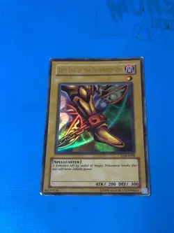 YUGIOH Ultra Rare Left leg Of The Forbidden One LOB-E098 PLAYED - Image 1