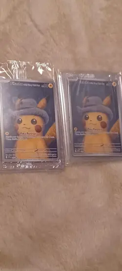 (2)Pikachu with Grey Felt Hat 085 Sv: Scarlet & Violet Promo Cards - Image 1