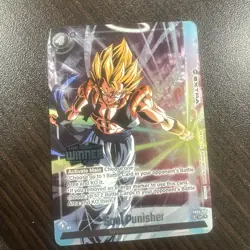 Soul Punisher FB05-116 SS Gogeta Winner Tournament Promo Prize Dragon Ball Card - Image 2