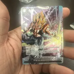Soul Punisher FB05-116 SS Gogeta Winner Tournament Promo Prize Dragon Ball Card - Image 3