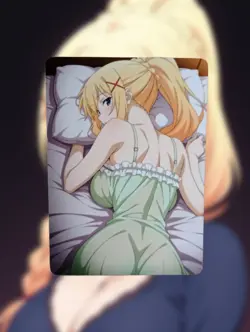 Darkness Konosuba Anime Waifu Sexy Goddess Doujin Lewd Hentai Card - Image 1