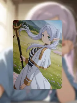 Frieren: Beyond Journey's End Anime Waifu Sexy Goddess Doujin Lewd Hentai Card - Image 1