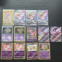 Pokemon bundle. Mew Collectors Bundle 13x Cards. Mew 205/165. Mew vmax. - Image 1