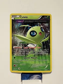Pokemon TCG - Celebi XY93 Black Star Promo Full Art Holo Card - NM condition - Image 1