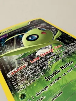 Pokemon TCG - Celebi XY93 Black Star Promo Full Art Holo Card - NM condition - Image 3