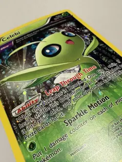 Pokemon TCG - Celebi XY93 Black Star Promo Full Art Holo Card - NM condition - Image 4