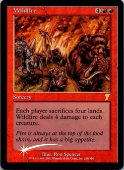Wildfire - 7th Edition (7ED) FOIL LP MTG - Image 1