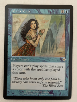 1x Mana Maze Invasion MTG Magic the Gathering LP - Image 1