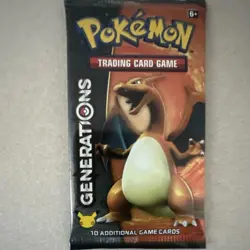 Pokemon Generations Booster Pack Charizard Pikachu 10 Cards English TCG - Image 1