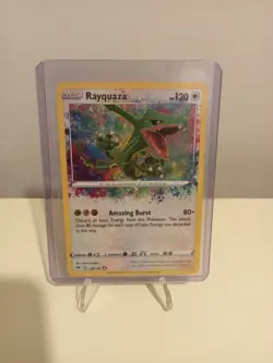 Rayquaza Holo 138/185 Sword & Shield Vivid Voltage Pokemon TCG Card - Image 1