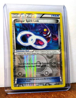 POKEMON GENGAR SPIRIT LINK 95/119 REVERSE HOLO TRAINER XY PHANTOM FORCES NM - Image 5