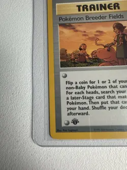 Pokemon Breeder Fields Neo Revelation 62/64 1st Edition WOTC Vintage Pokemon - Image 3
