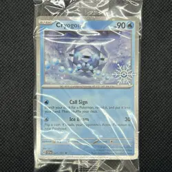 Pokemon TCG Holiday Calendar 2025 Cryogonal Stamped Promo 047/191 Sealed - Image 1