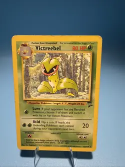 Pokemon TCG Victreebel 32/130 non-Holo Rare Jungle Base Set 2 Vintage WotC - Image 1
