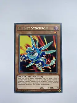 Rokket Synchron sast-en007 Unltd Ed (NM+) Rare Yu-Gi-Oh! - Image 1