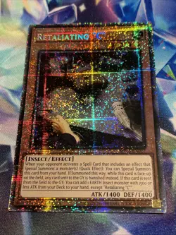 Yu-Gi-Oh! TCG Retaliating “C” MP25-EN027 Starlight Rare Yugioh NM/M - Image 1