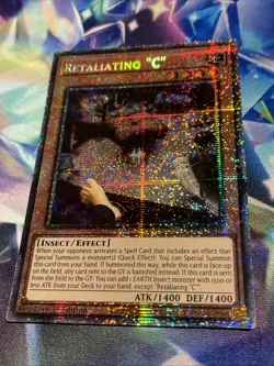 Yu-Gi-Oh! TCG Retaliating “C” MP25-EN027 Starlight Rare Yugioh NM/M - Image 2