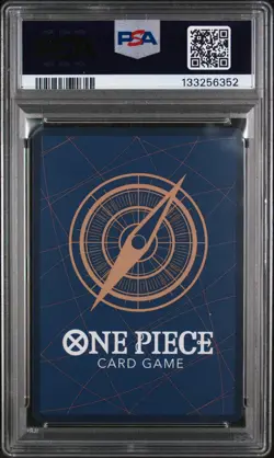 2025 ONE PIECE OP11-A FIST OF DIVINE SPEED 3RD ANV SILVER MONKEY D. LUFFY PSA 10 - Image 2