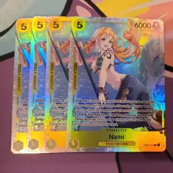 x4 One Piece EB-03 Nami EB03-053 - SR English Heroines Edition - Image 1