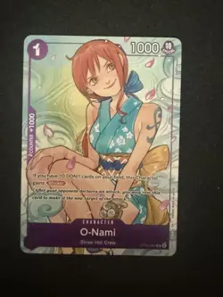 Nami - One Piece TCG OP05-062 Illustration Box Promo Volume 1 English - Image 1
