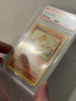 2000 Pokemon Base Set II 2 69/130 Charmander PSA 8 Graded Card - Image 2