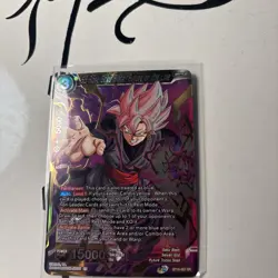Dragon Ball Super Card Game SS Rose Goku Black, Future On The Line SR foil - Image 1