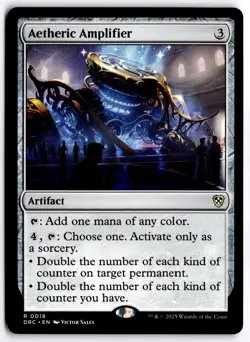 Aetheric Amplifier NM DRC Commander: Aetherdrift MTG - Image 1