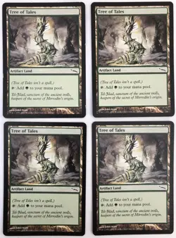 Tree of Tales X4 LP Mirrodin MTG Magic the Gathering Wizards of the Coast EDH - Image 1