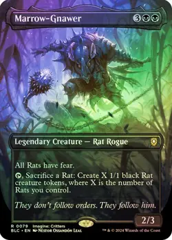 Marrow-Gnawer *Foil Borderless* - BLC - NM - Magic The Gathering - MTG - Image 1